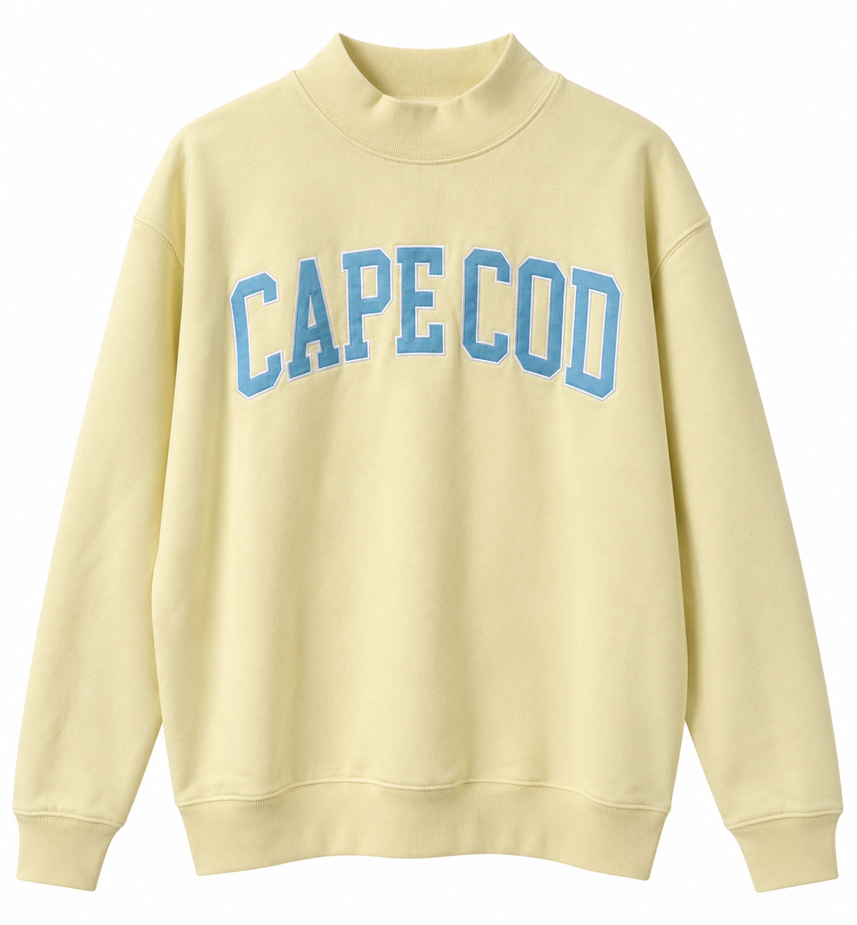 Spirit Cape Cod Applique Mock Neck