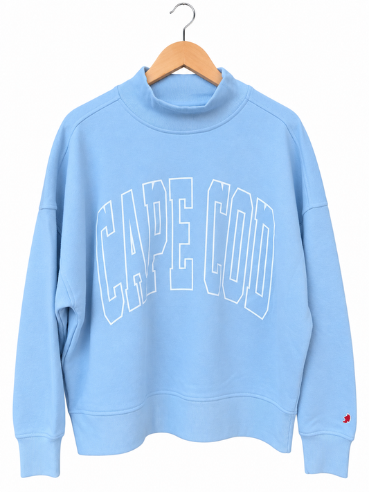 Word Cape Cod Mock Neck
