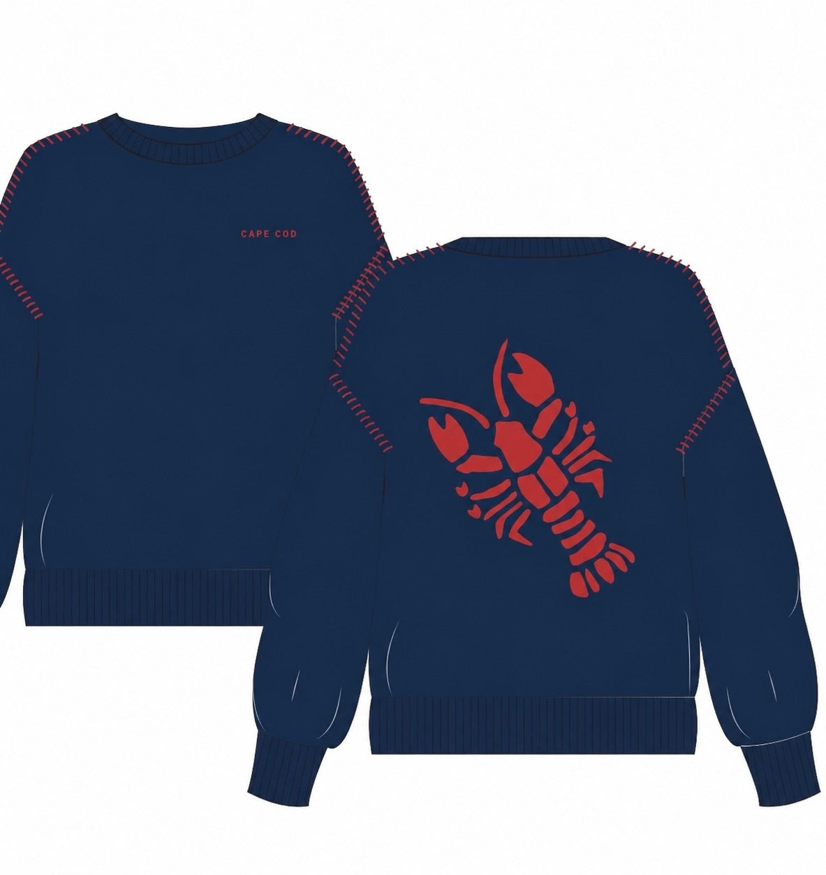 Cape Cod Lobster Sweater