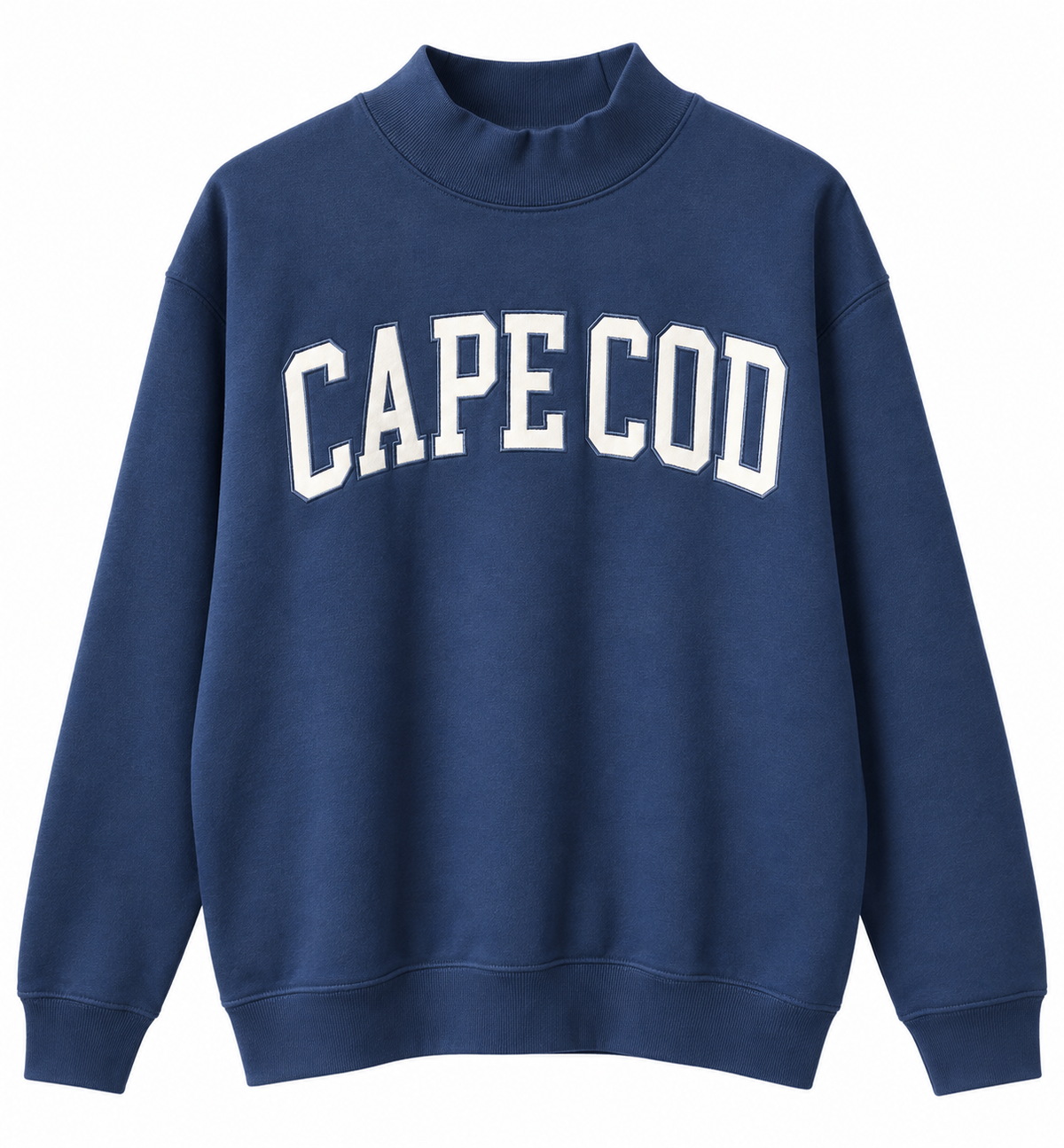 Spirit Cape Cod Applique Mock Neck