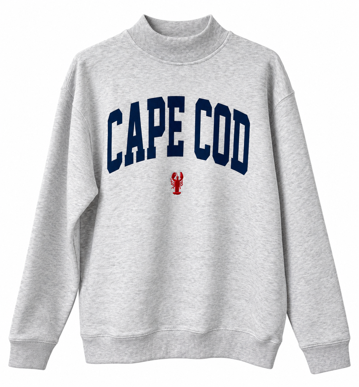 Cape Cod Embroidered Lobster Mock