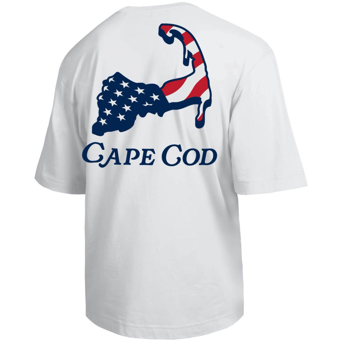 Cape Cod Short Sleeve Shape Red White & Blue