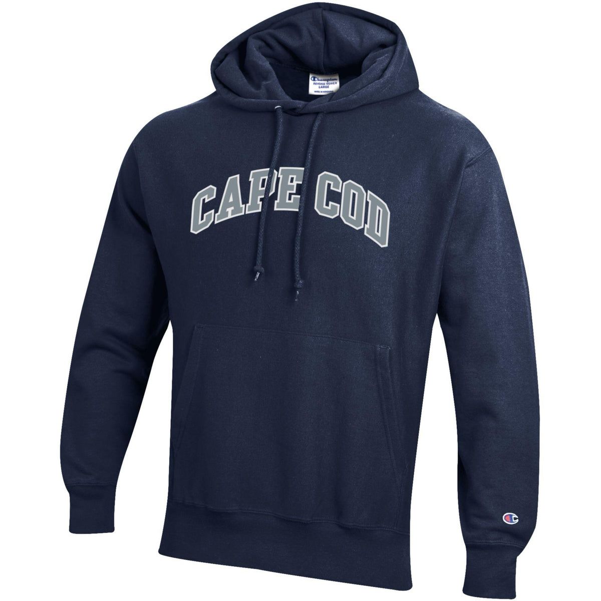 Reverse Weave Hoodie Cape Cod Embroidered
