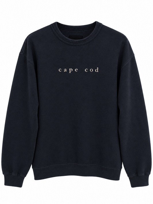Cape Cod Embroidered Crew
